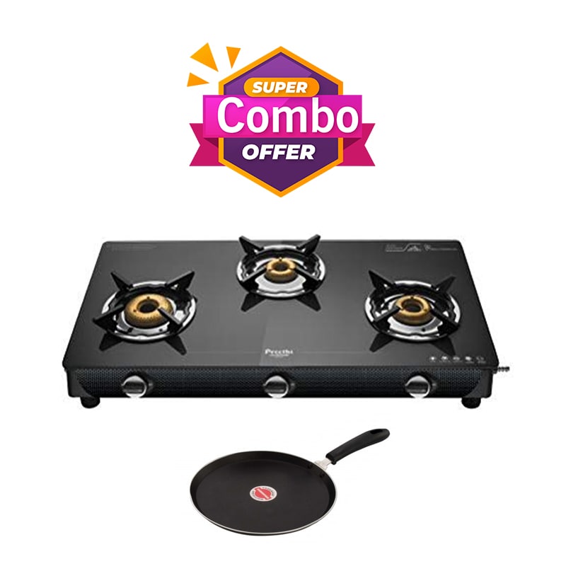 Buy Preethi Stove Valentino Carbon 3B Black GTS121 Online Sathya